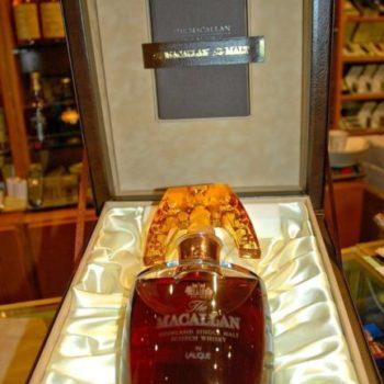 продать виски Macallan-Lalique-Crystal-Decanter